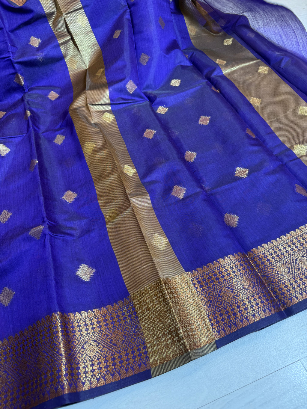 Soft Eri Silk Banarsi Weaving Buti Design Saree