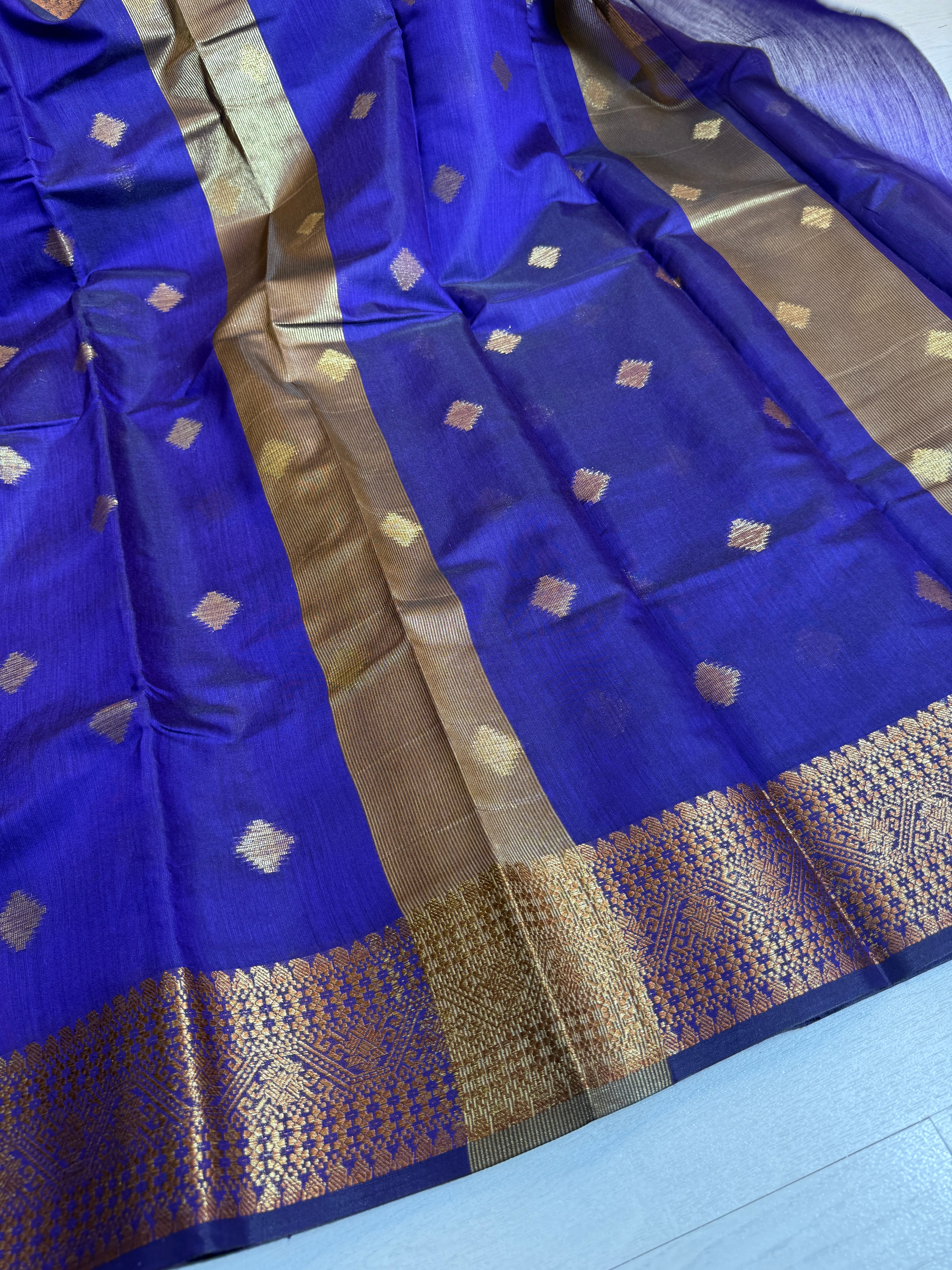 Soft Eri Silk Banarsi Weaving Buti Design Saree