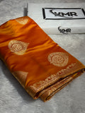 Mashru Silk Banarasi Boota Saree Zari Border Pallu