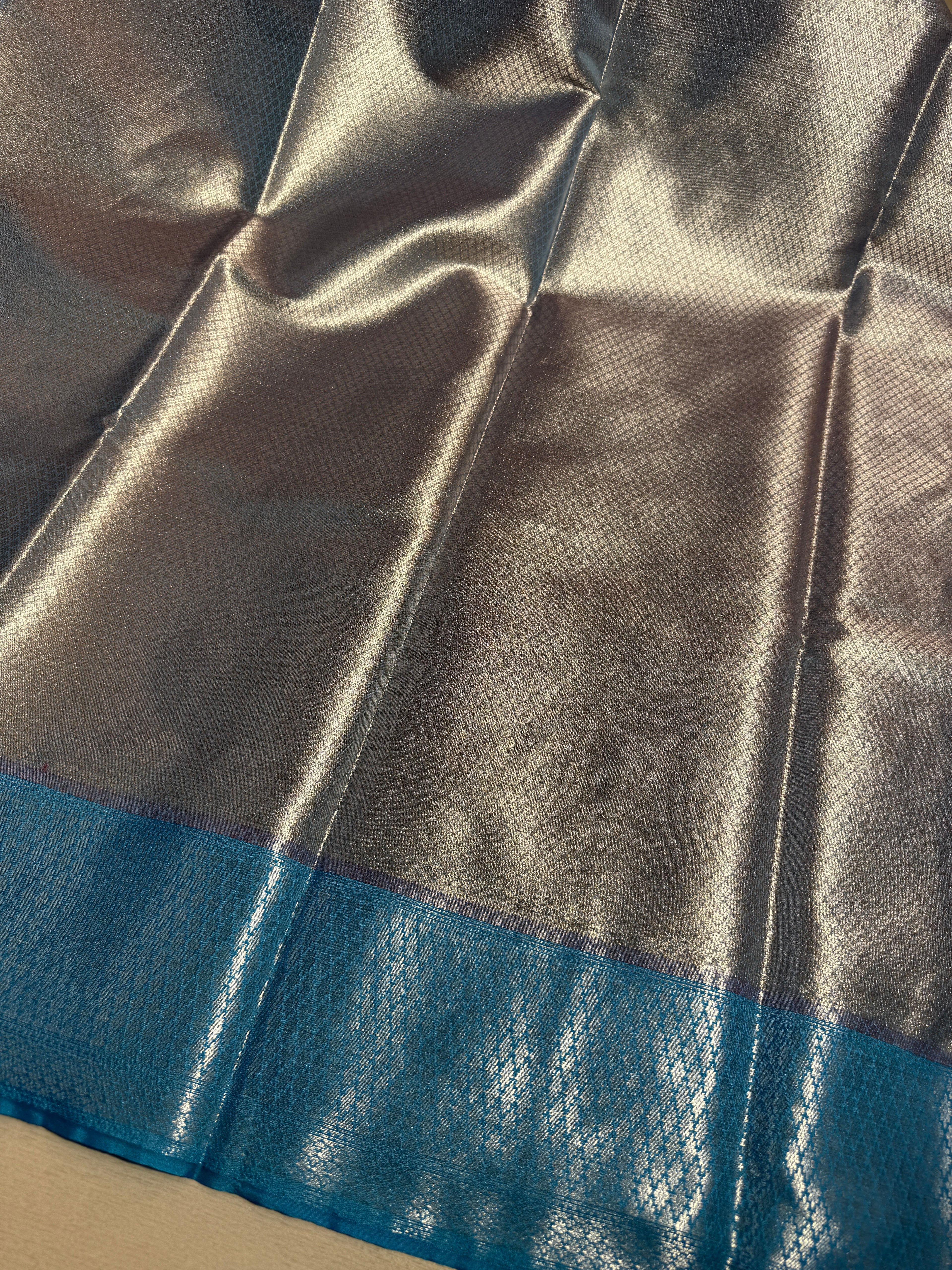 Banarasi Premium Tissue Silk Saree With Paithani Border Soft And Comfortable