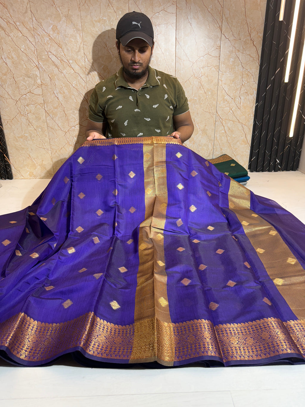 Soft Eri Silk Banarsi Weaving Buti Design Saree