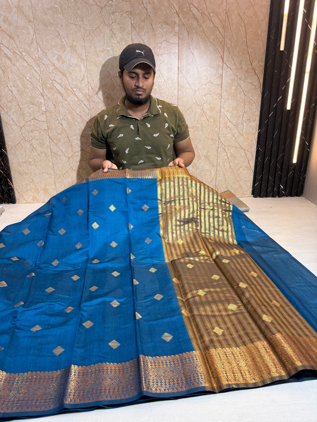Soft Eri Silk Banarsi Weaving Buti Design Saree