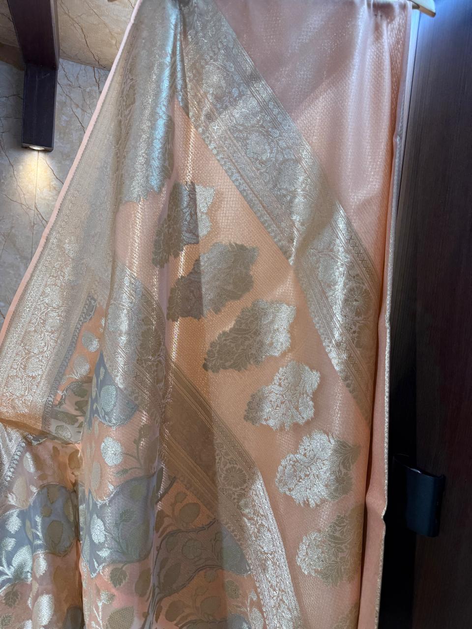 Kora Organza Silk Designer Saree