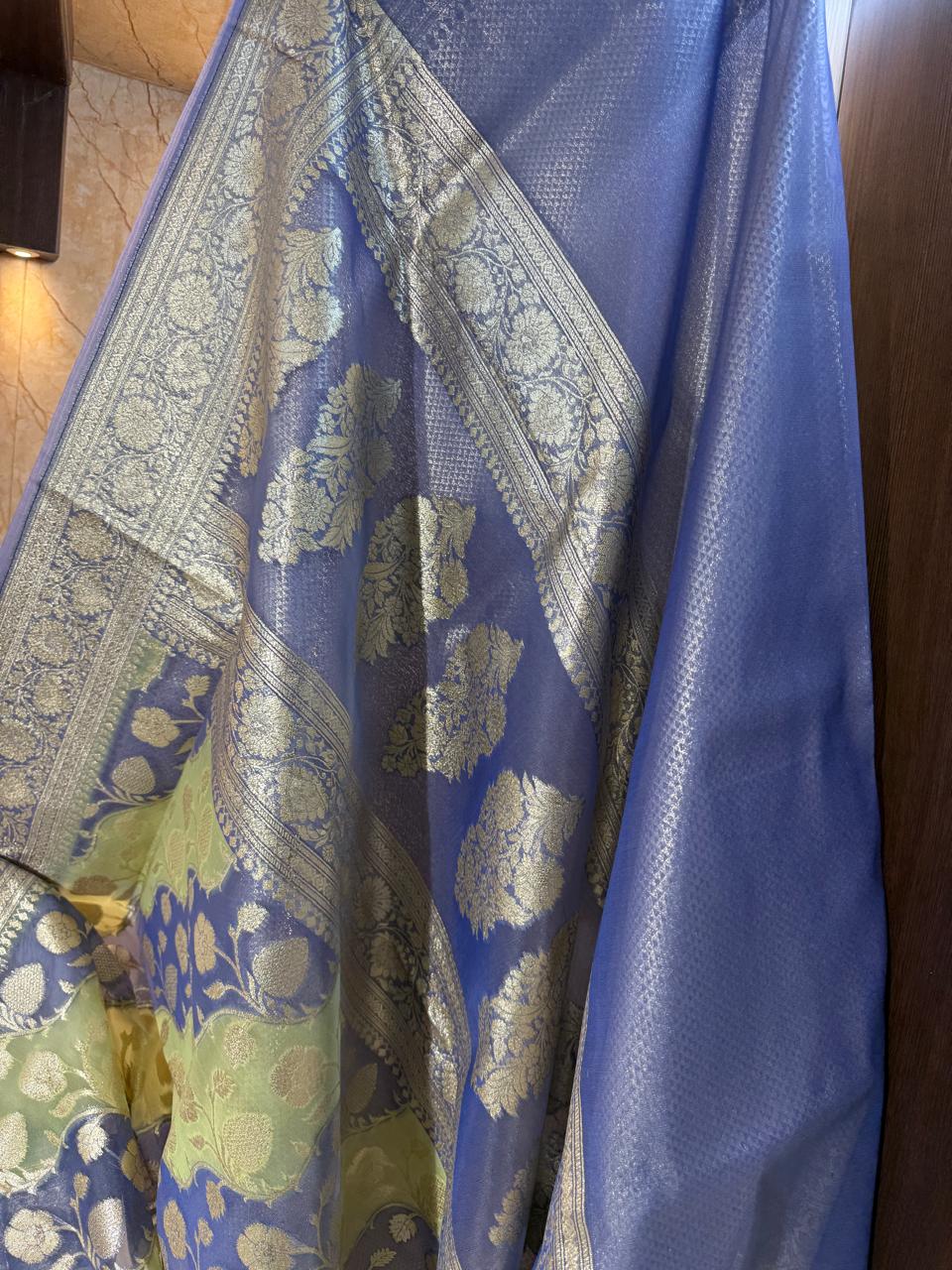 Kora Organza Silk Designer Saree