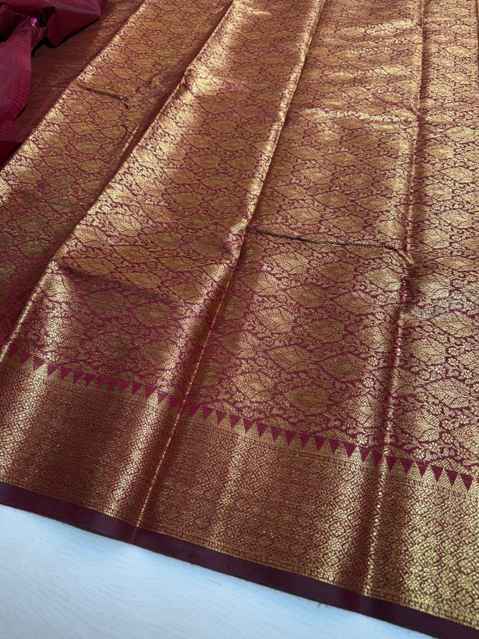 Soft Eri Silk Banarsi Weaving Buti Design Saree