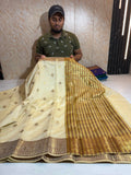 Soft Eri Silk Banarsi Weaving Buti Design Saree